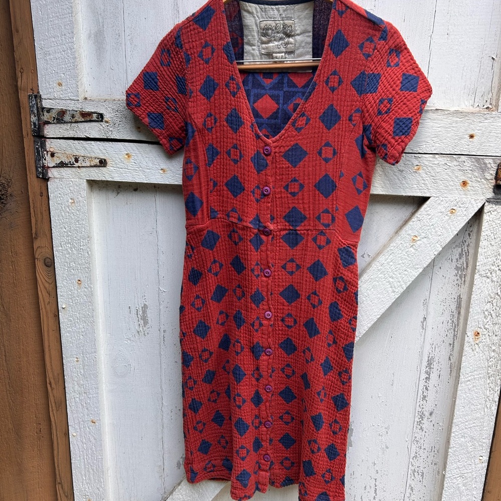 Ace & jig organic cotton midi dress in copper - Picture 15 of 15